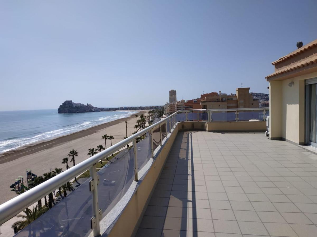 Atico Pompeya Vista Mar Y Castillo Orangecosta Peñíscola Eksteriør billede